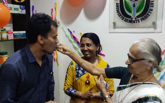 Anniversary celebration at the centre