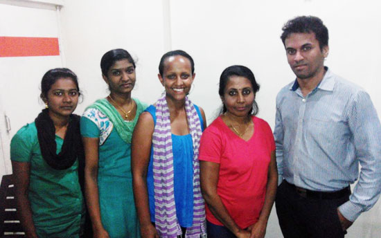 Our team at the centre