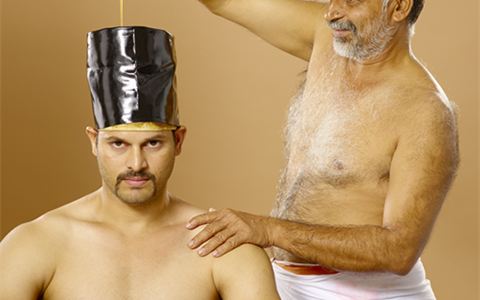 Shirovasthi treatment